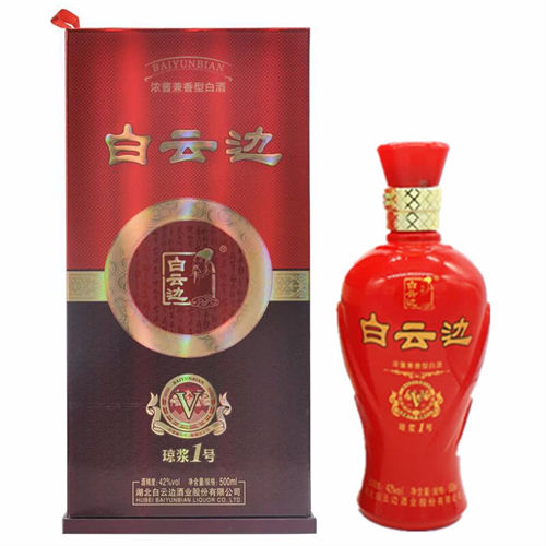 42度白云边琼浆1号浓酱兼香型白酒500ml一般什么价位(42度白云边琼浆1号浓酱价格是什么)
