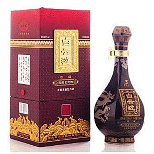 53度白云边珍藏兼香型白酒